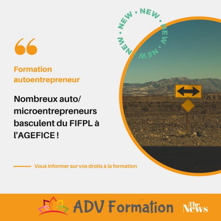 Droits à la formation entrepreneur